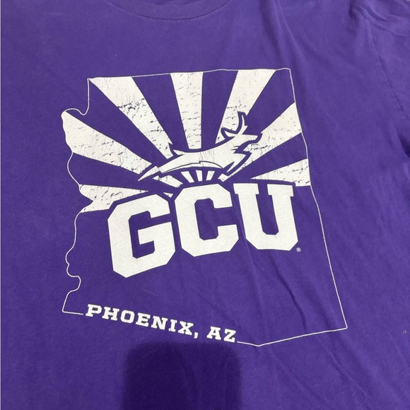 Grand Canyon University Purple Short Sleeve Tee - Picture 3 of 5